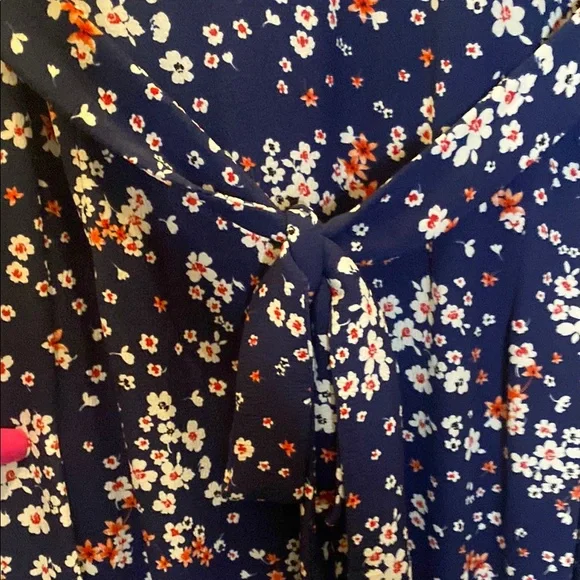 Floral Blue Dress - Picture 5 of 5